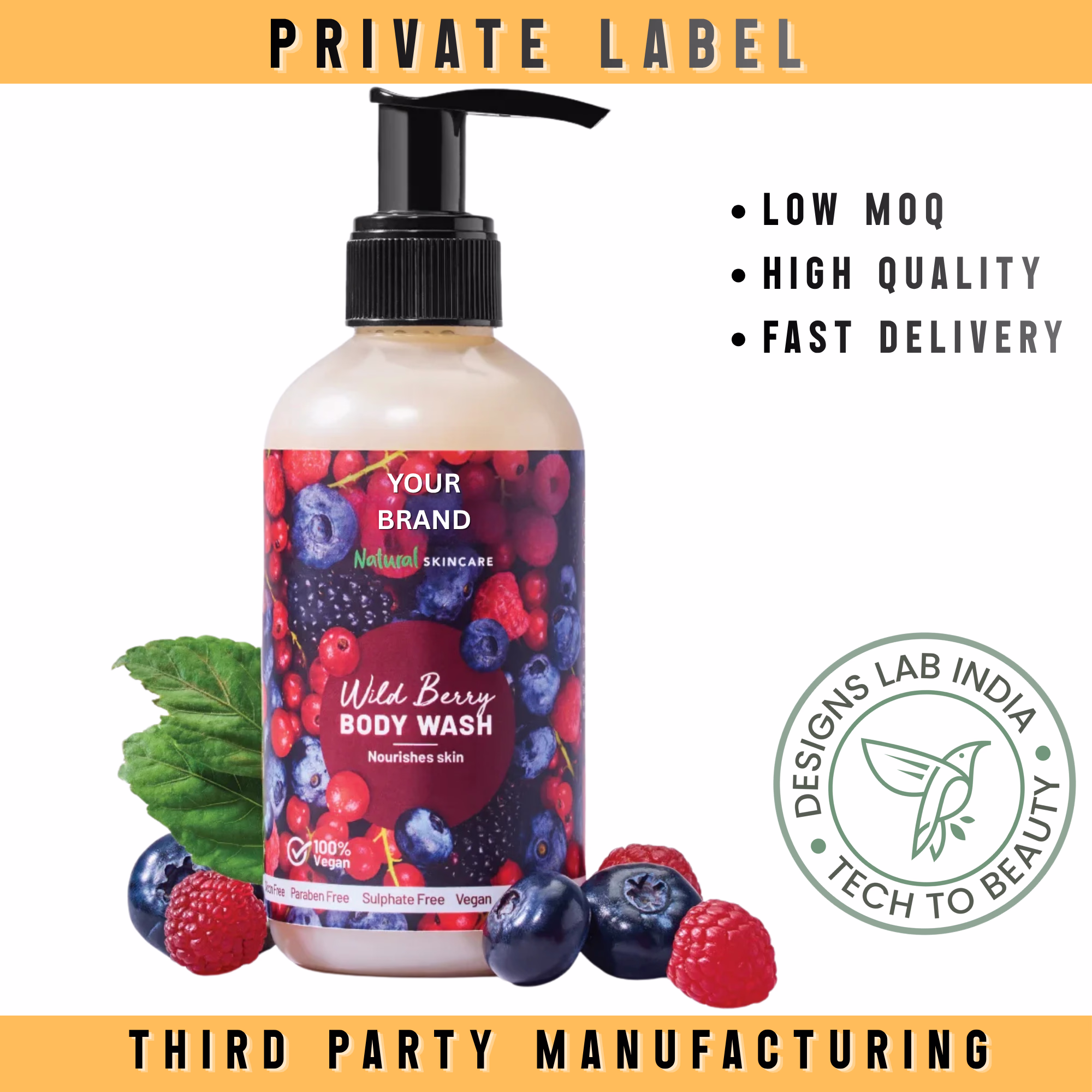 Blueberry Body Wash